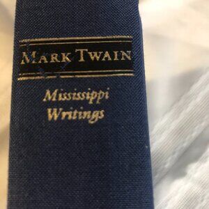 Mark Twain Mississippi Writings Hardback Book